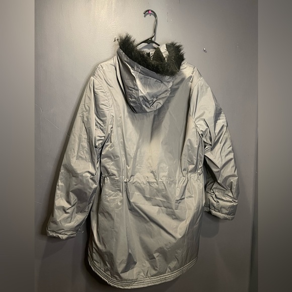 BEVERLY HILLS POLO CLUB GREY PARKA COAT - Picture 11 of 15